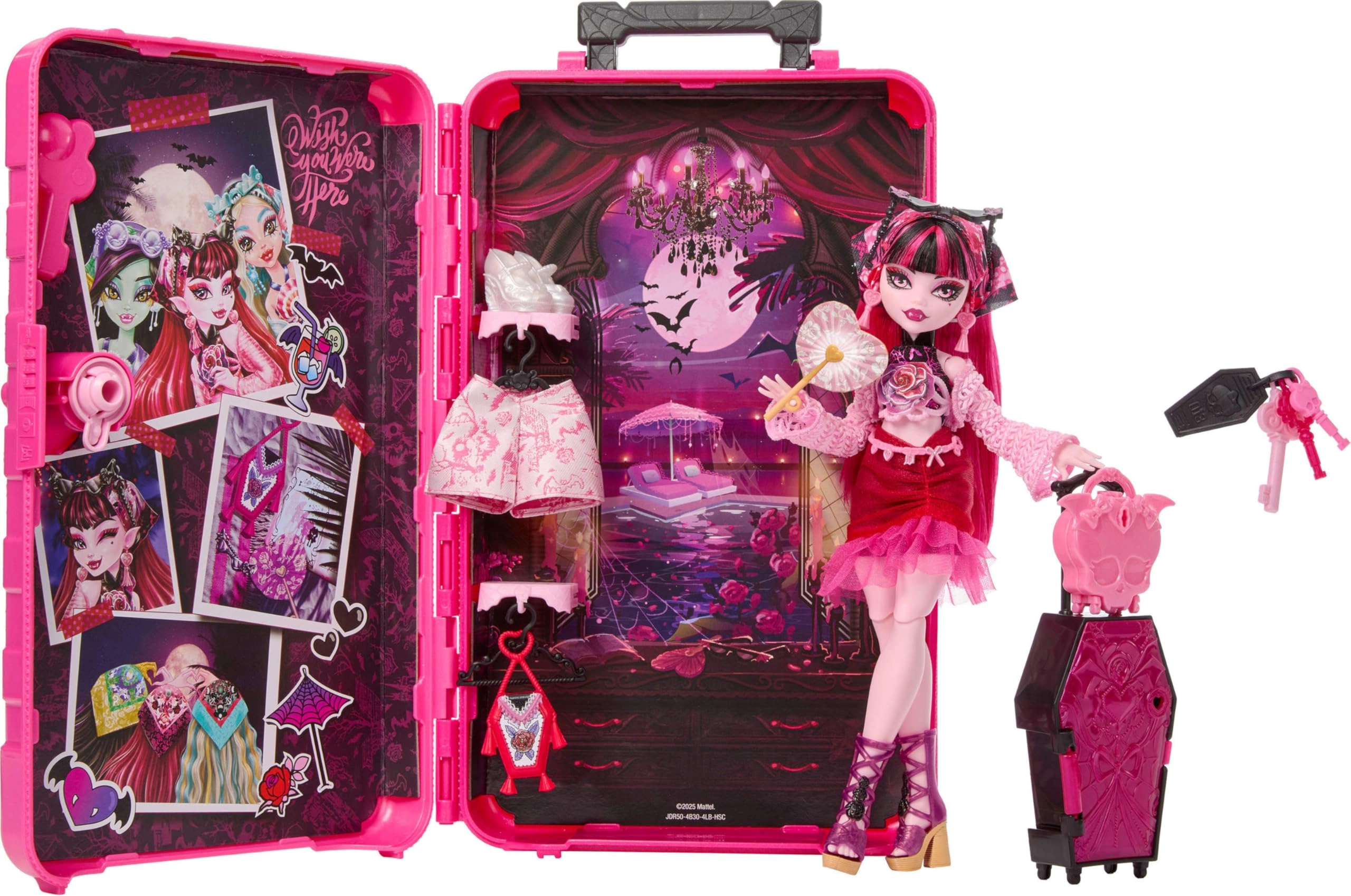 Draculaura Doll - 12.5984 inches Destination: Gore-geous Oasis