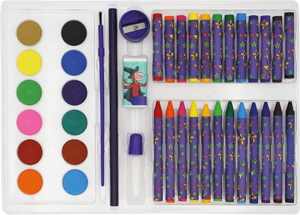 Window Art Set - Room On The Broom - Suitable for 3 years & above