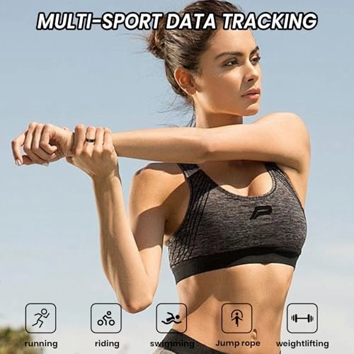 Smart Ring Health Tracker - #12 Black