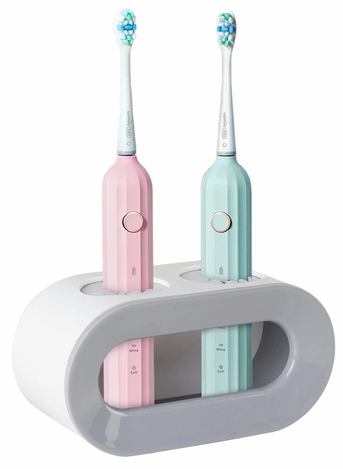Generic Toothbrush Holders - Wall Mounted 2 Toothbrushes