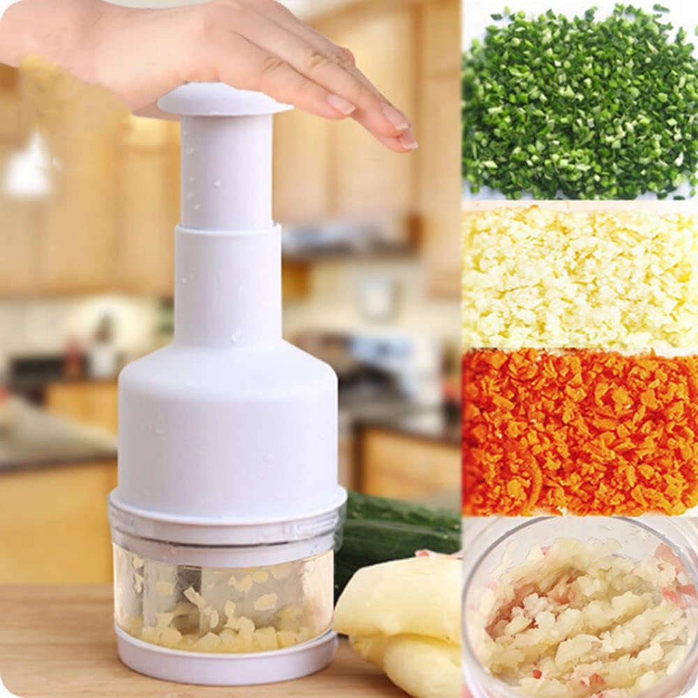 NatureMan Food Chopper - White Stainless Steel