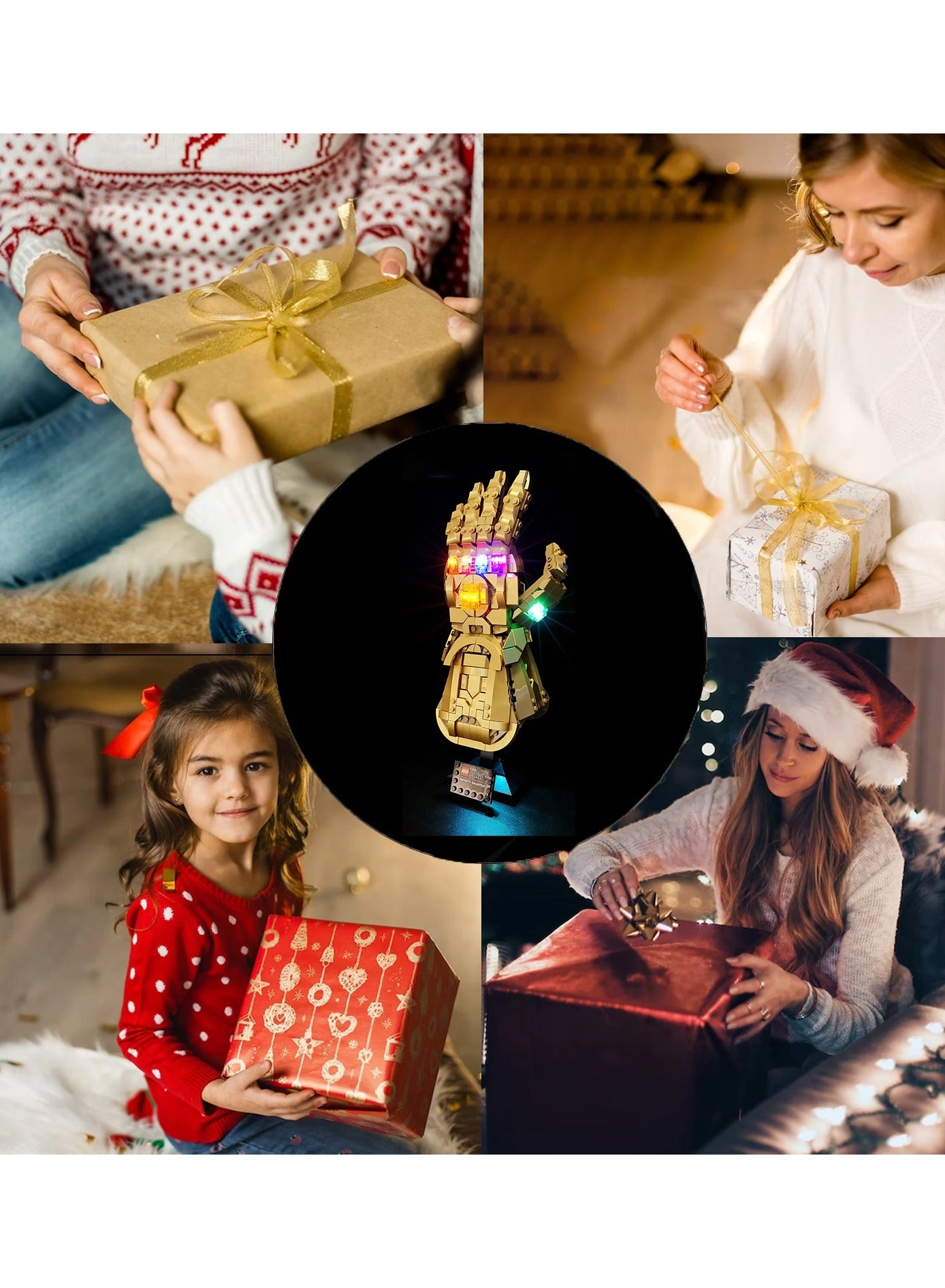 LED Light Kit - Infinity Gauntlet Compatible with 76191