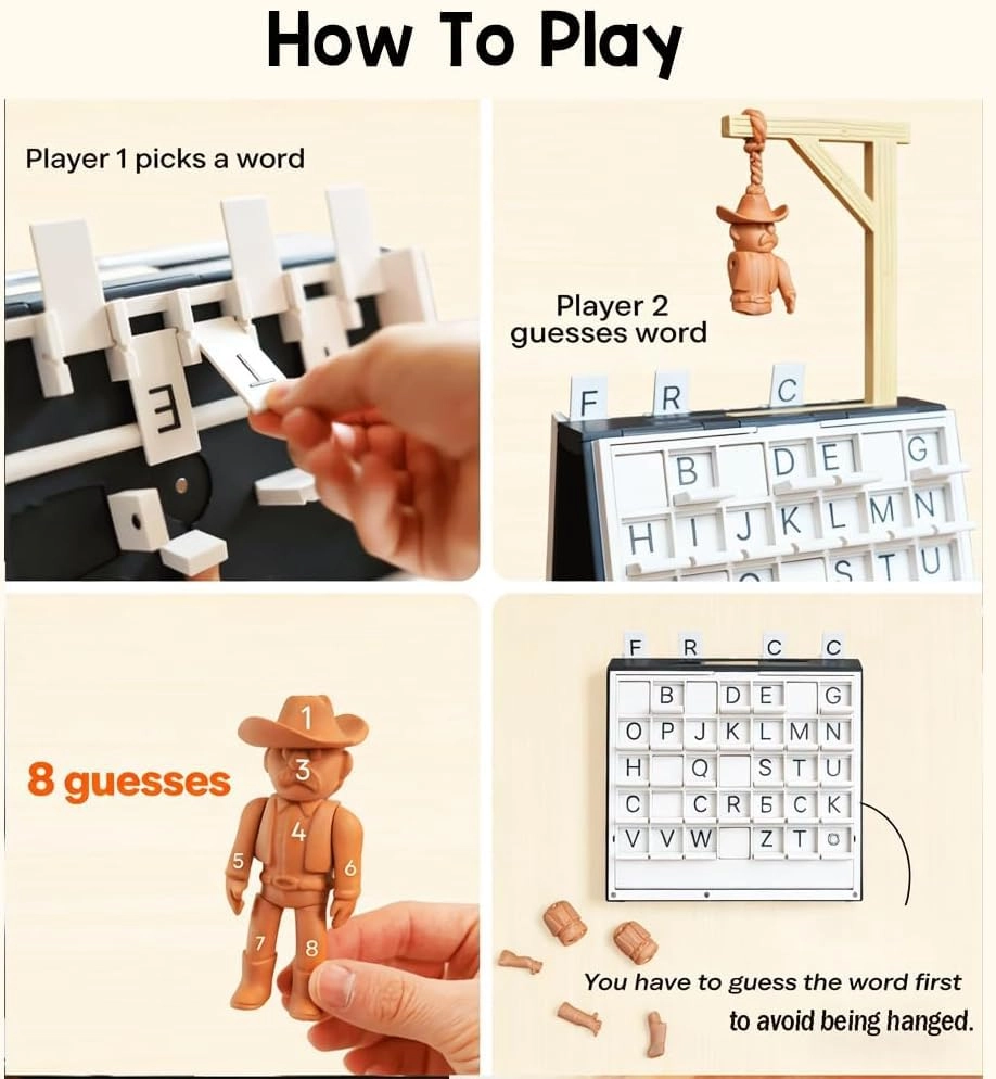 Han-gman Game - English 4 years and up