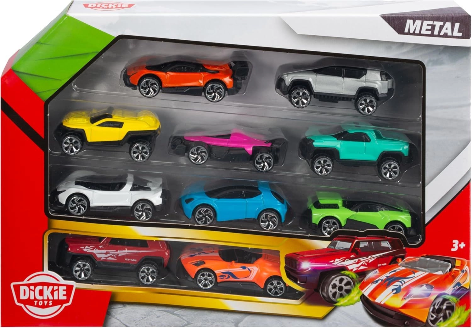 Die Cast vehicles - 10pcs Pack