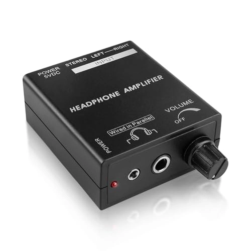 Headphone Amplifier - RCA Input 3.5mm 6.3mm Output