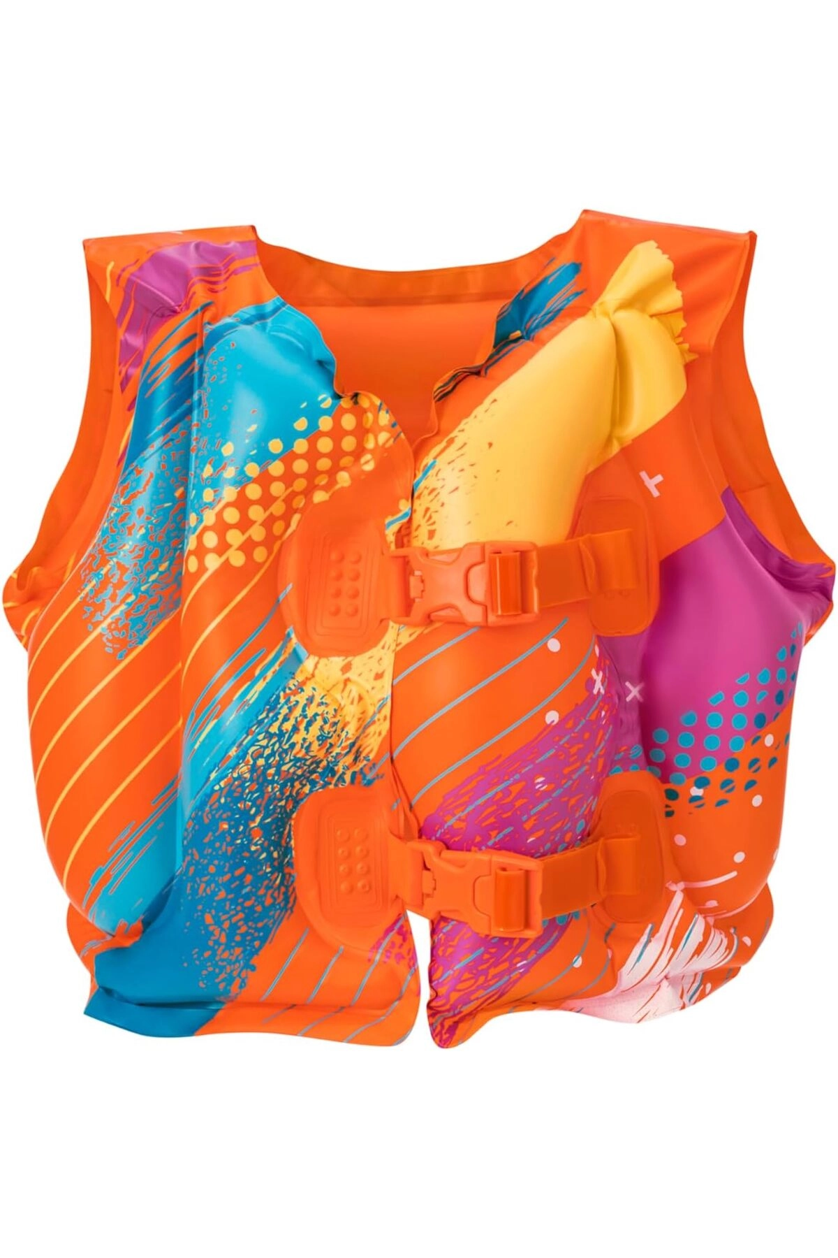 COLOR LAND CHILDRENS TOYS CENTER LLC Swim Safe Inflatable Swimming Vest - Colorful 41x30cm