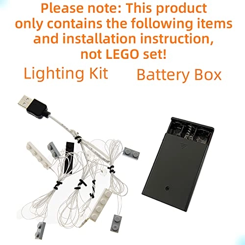 Light Set for LEGO International Raumstation 21321 - Plastic 1 4.5-5V