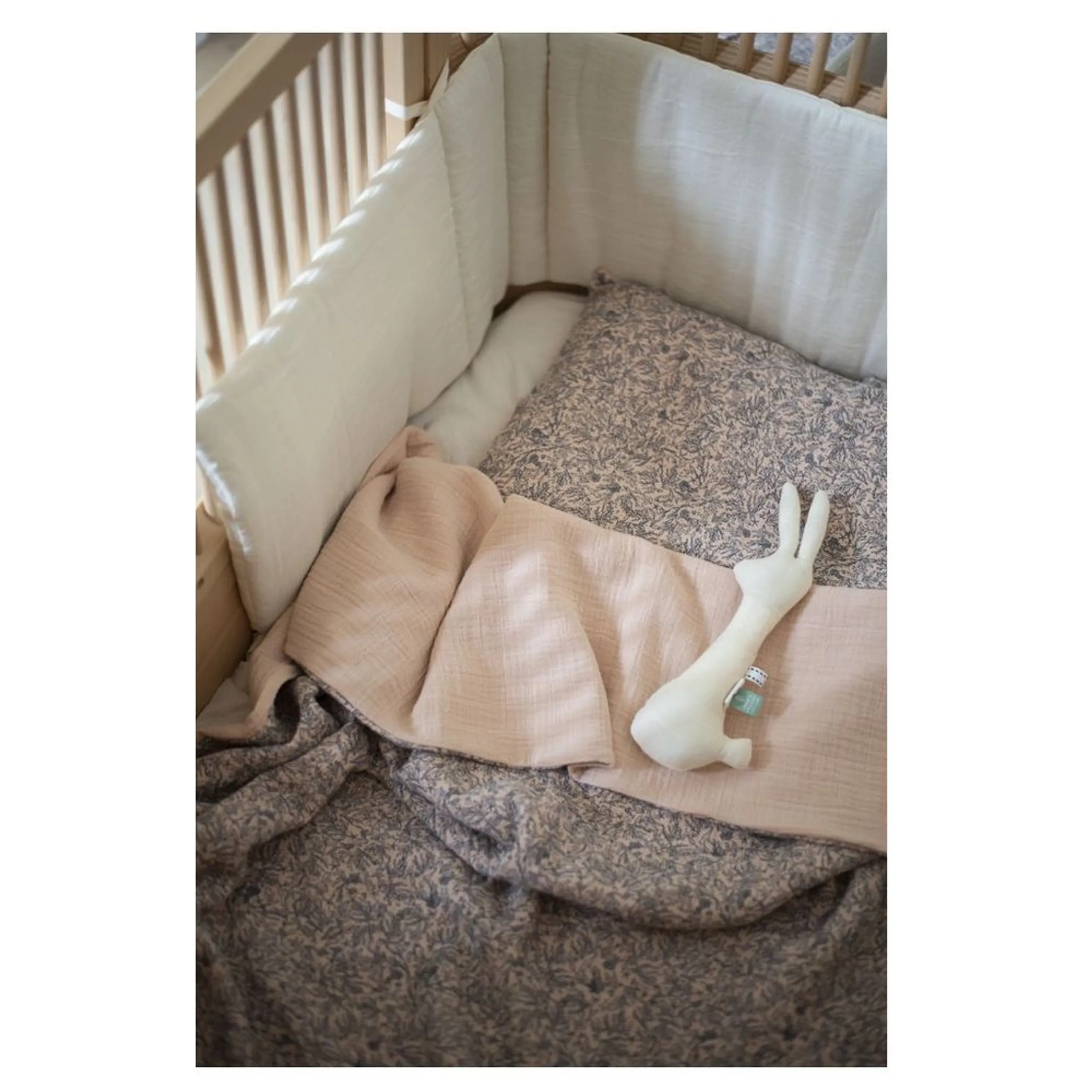 Soft Rattle_Giraffe - 0m+ 100% Organic Cotton