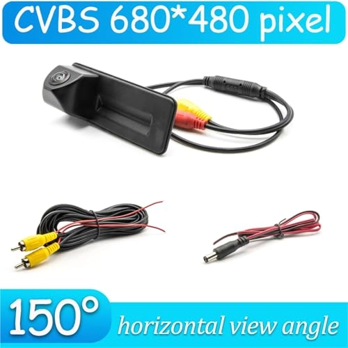 Trunk Handle Rear View Camera - Night vision AHD CVBS 680x480