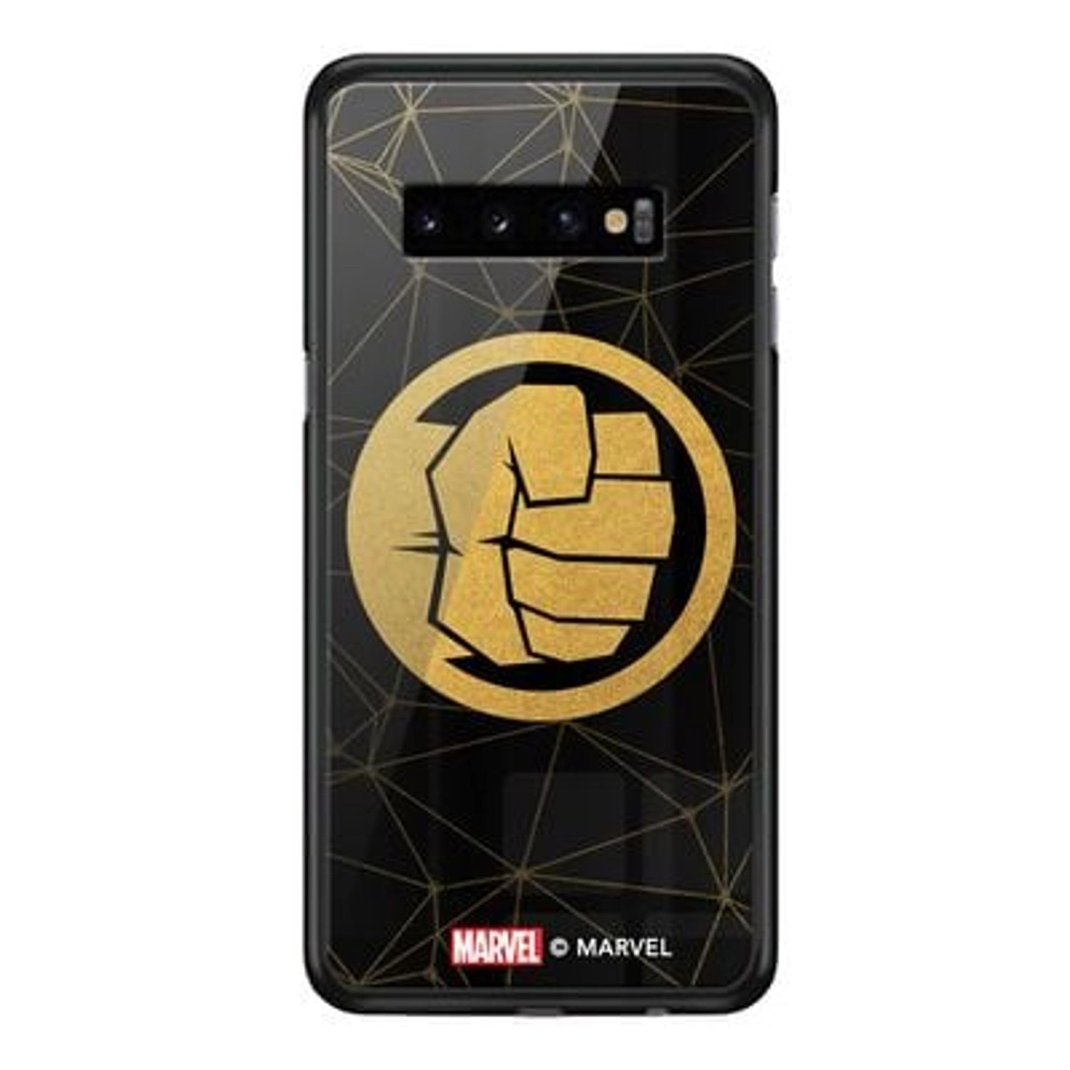 Wackylicious Hulk Logo Back Case for Galaxy S10 Plus