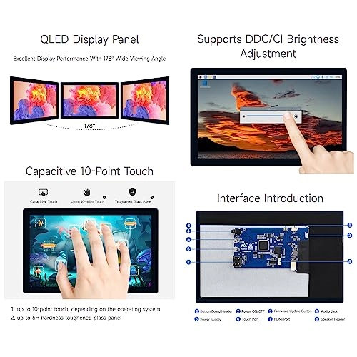 9HP-CAPQLED-B - 9 Inches 1280 x 720