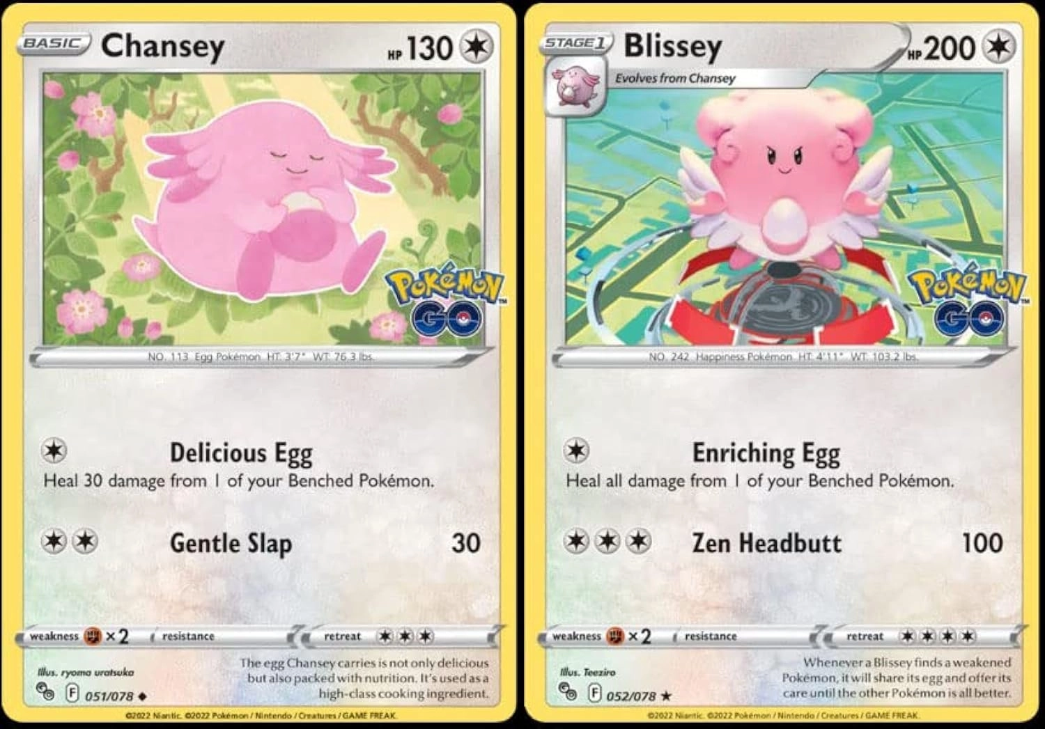 Pokémon Blissey 052/078 - 2pcs