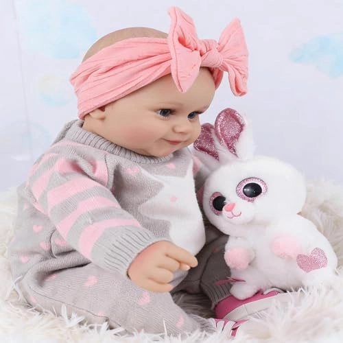 Maddie Reborn Baby Doll - 20 Inch Full body vinyl girl Ages 3+