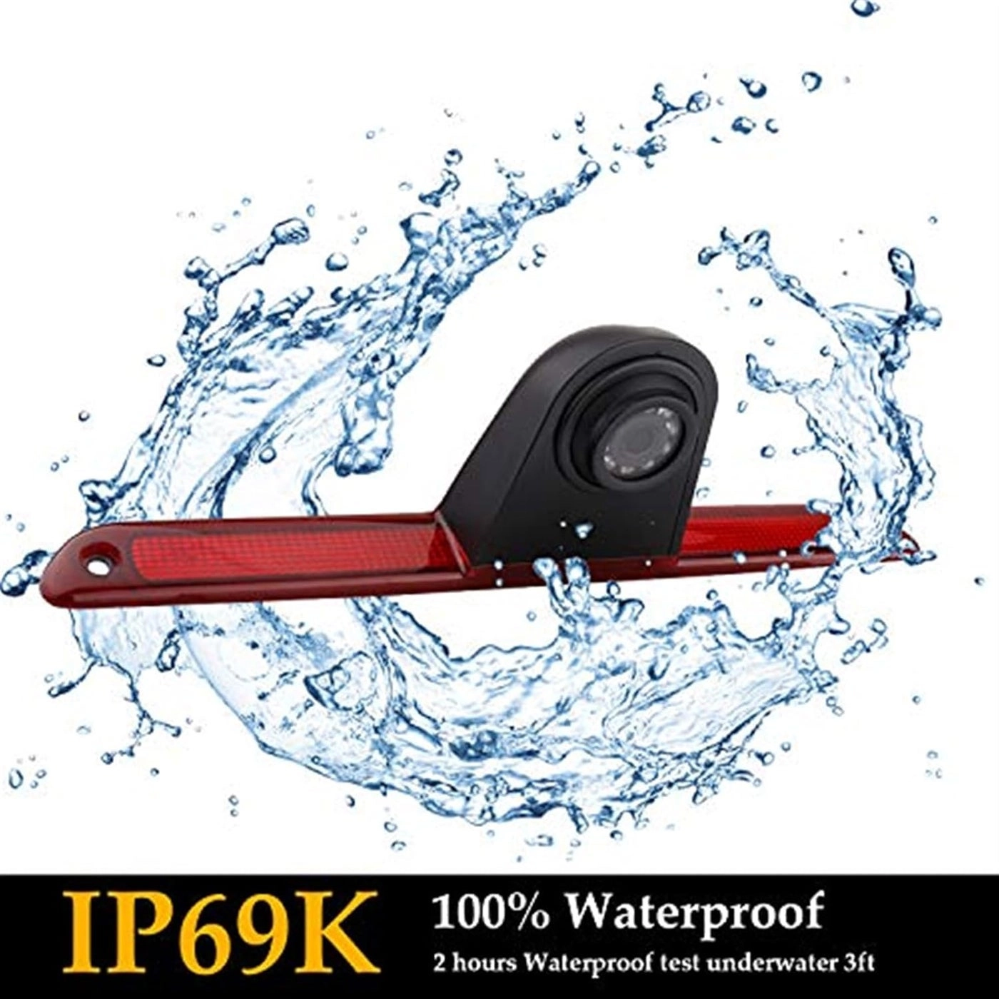 3rd Brake Light Camera - Night Vision plug-and-play wiring