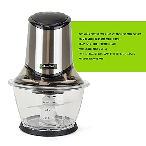 Food Chopper & Processor - 1L 400 watts