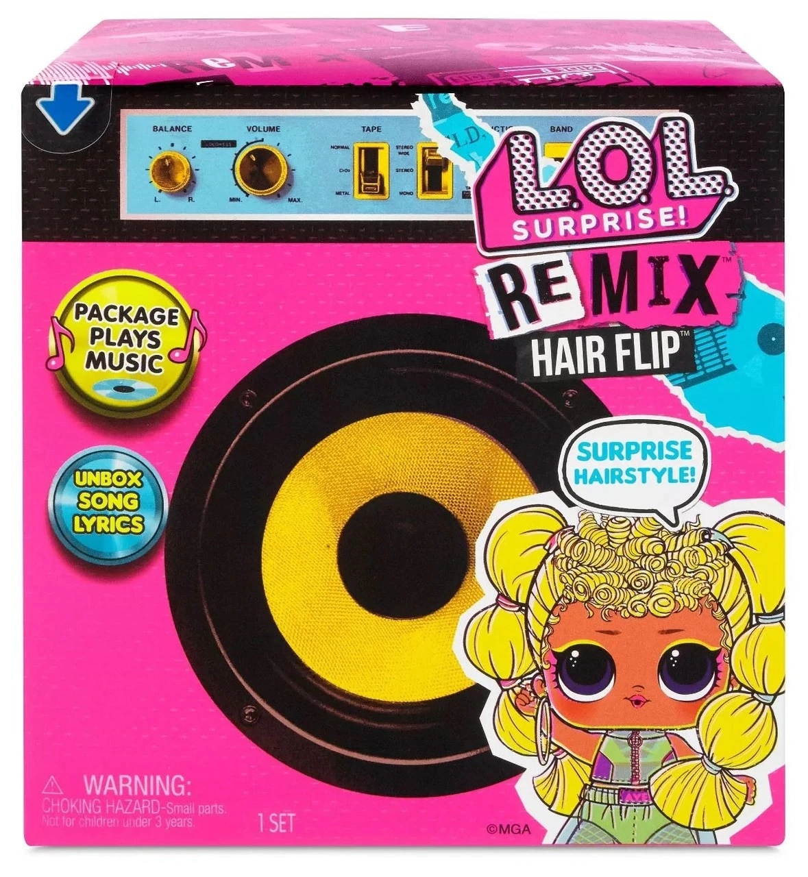 Remix Hair Flip - 15 Surprises Plays Music