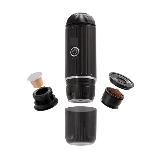 Portable Coffee Maker - 0.5L Capsule & Ground
