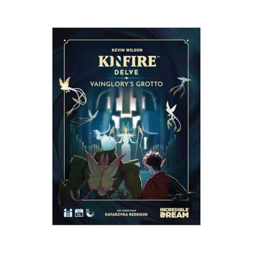 Kinfire Delve: Vainglory's Grotto - Tactical Co-op Card Game (French)