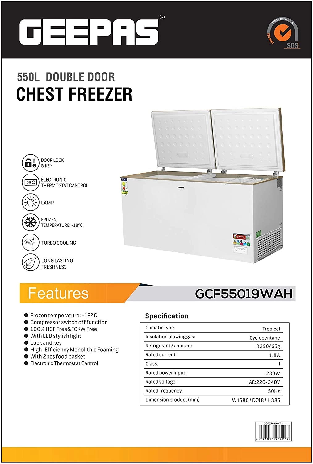 GCF55019WAH