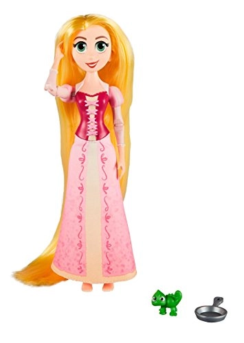 Rapunzel Doll - 9-inch hair + Pascal Figure Ages 3+