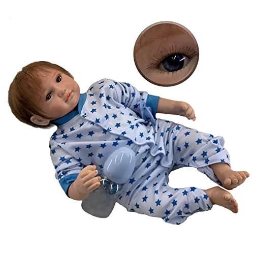 Rebirth Baby Doll - Soft Vinyl Cotton Body Short Hair