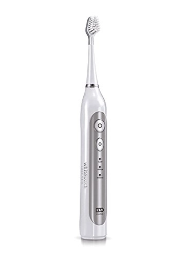 WhiteWash Laboratories Sonic Whitening Toothbrush - Rechargeable 2 minute timer 3 modes