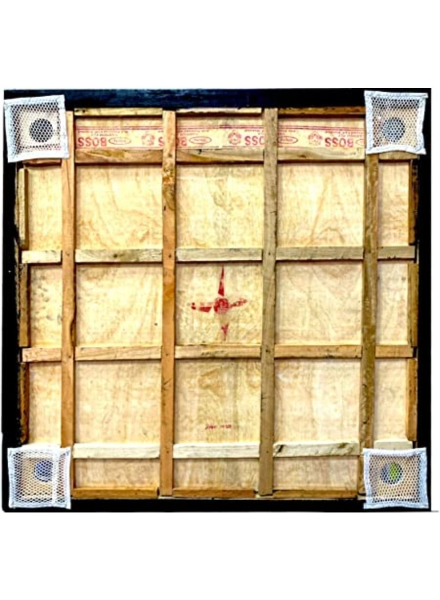 Carrom Board - Full Shiny Gloss Finish Coins Striker