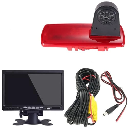 Reversing Camera + LCD Colour Display Monitor - Night vision AHD video signal or CVBS signal 1280 x 720 pixels