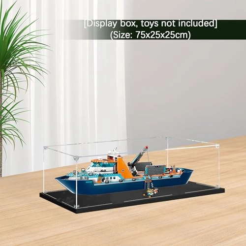 Acrylic Collectibles Display Case - 75x25x25 cm 2mm