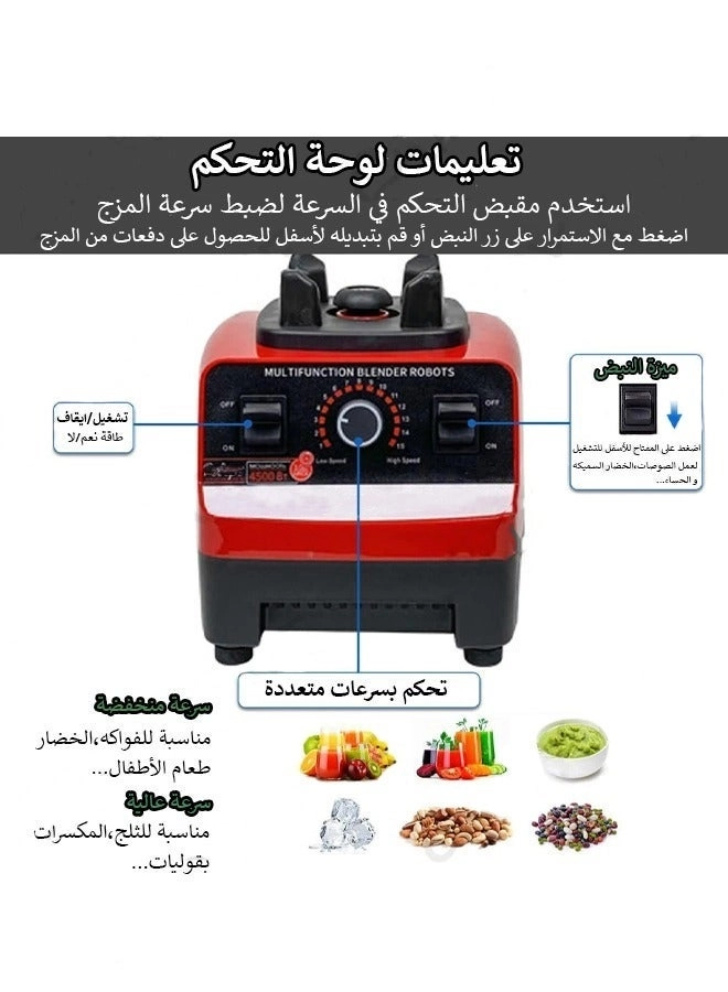 Professional electric blender and mixer