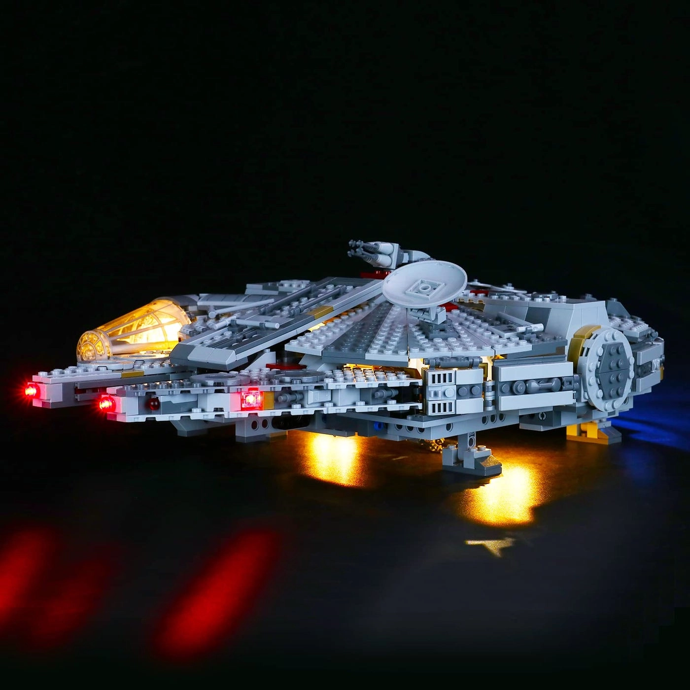 Led Lighting Kit for Millennium Falcon - Compatible with Lego 75257 Remote Control