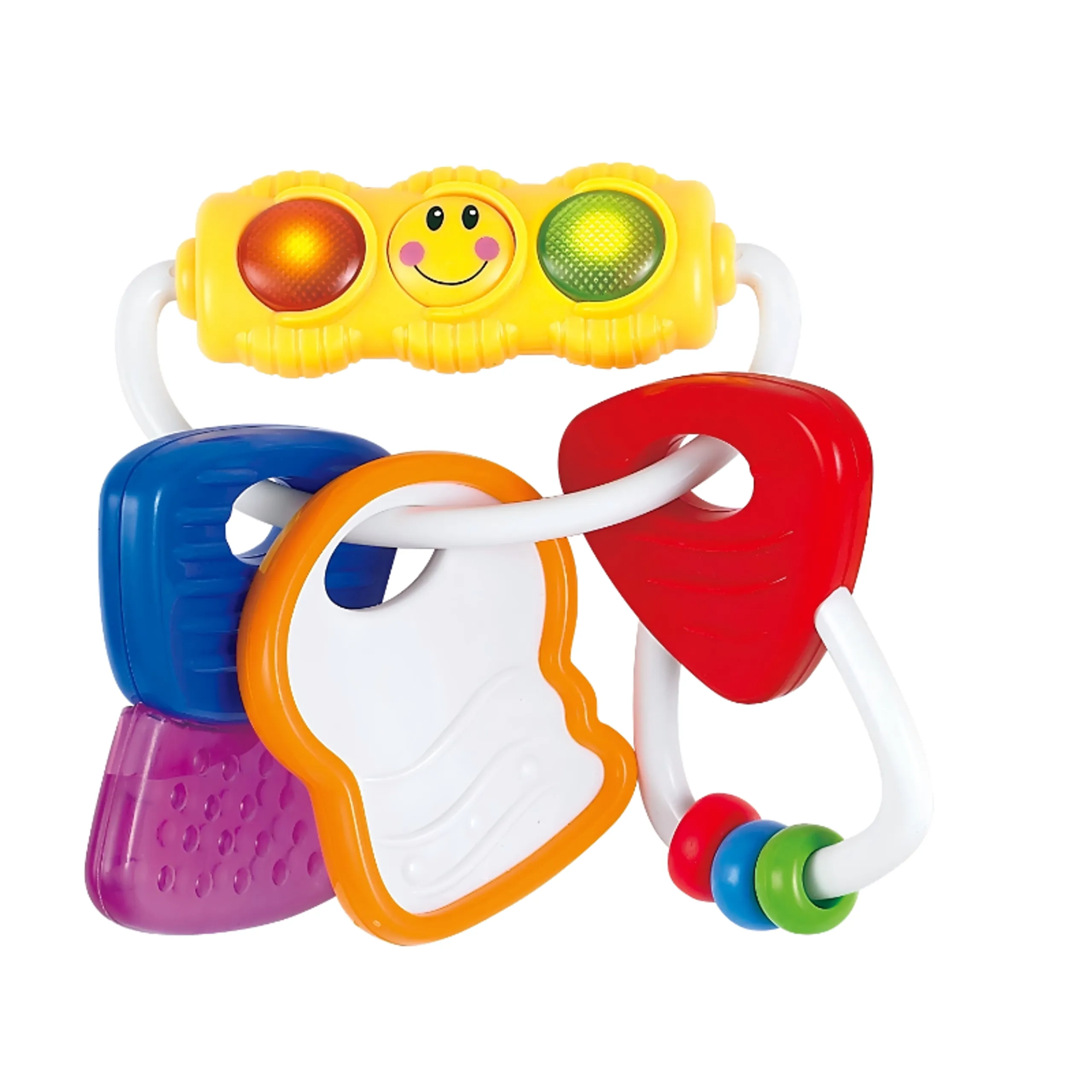 HOLA 2-In-1 Light And Rattle Keys