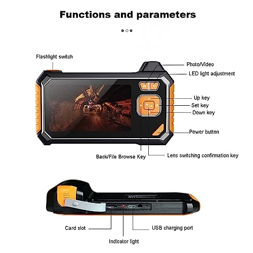 Industrial Borescope Camera - 8mm 10M