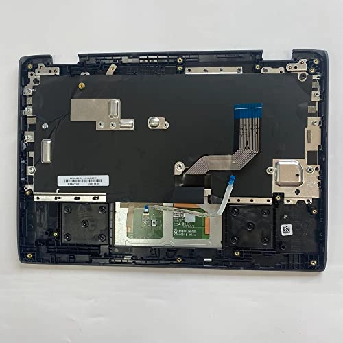 300E 2nd Gen AST - Replacement Laptop Upper Case Palmrest Non-Backlit Keyboard Assembly Black