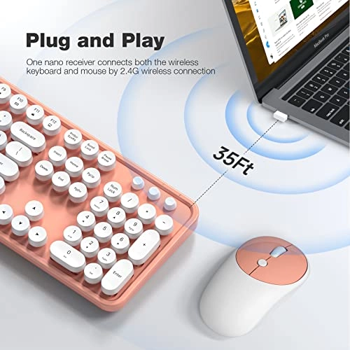 Keyboard and Mouse Combo - Wireless