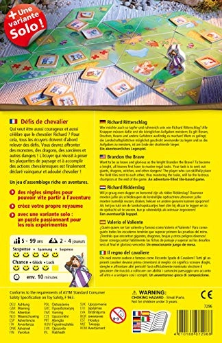 Challenge the knight Wooden Puzzle (7296) - 1 pcs