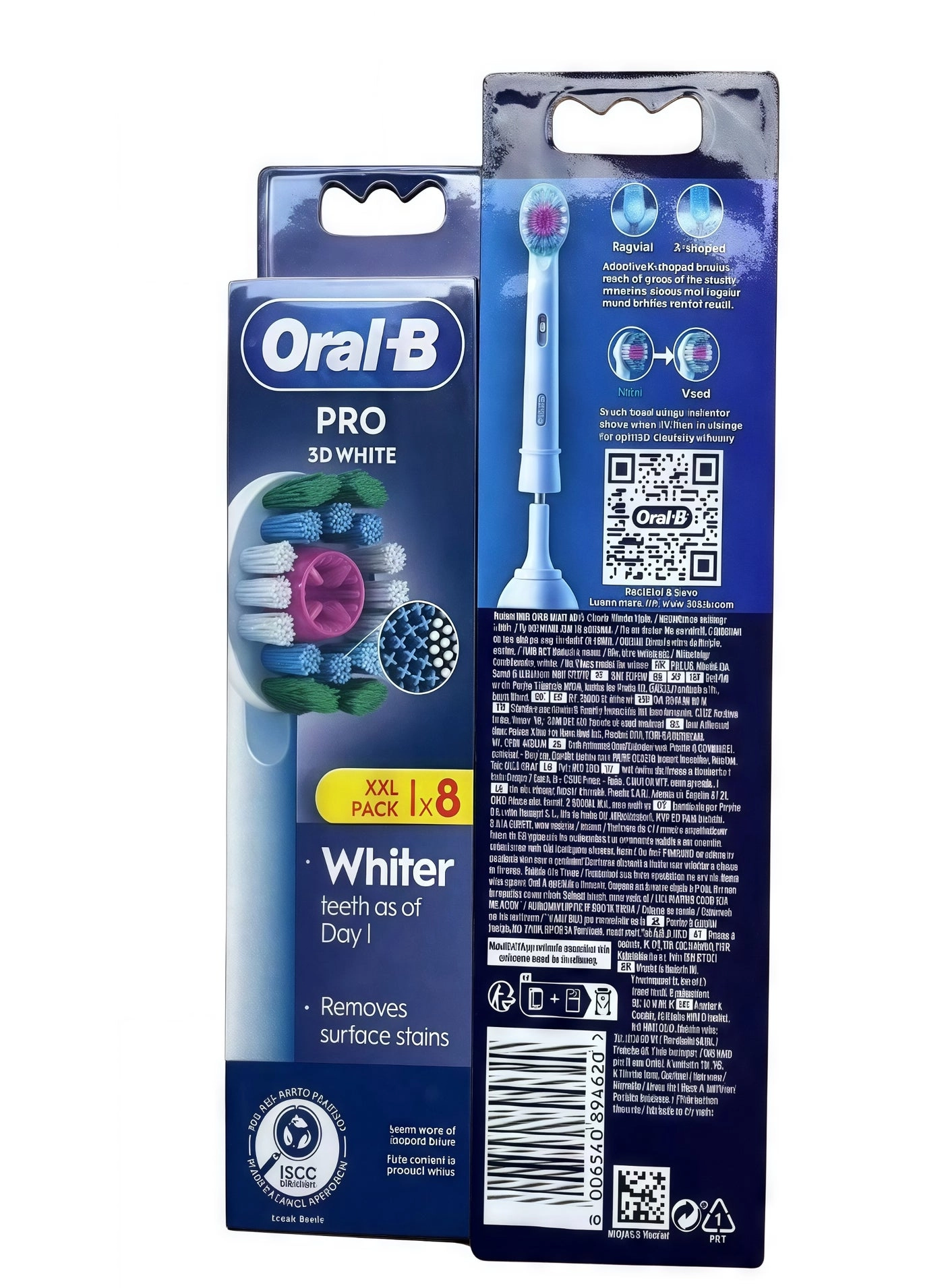 Sensitive Clean - Pack of 8 Extra Soft Bristles