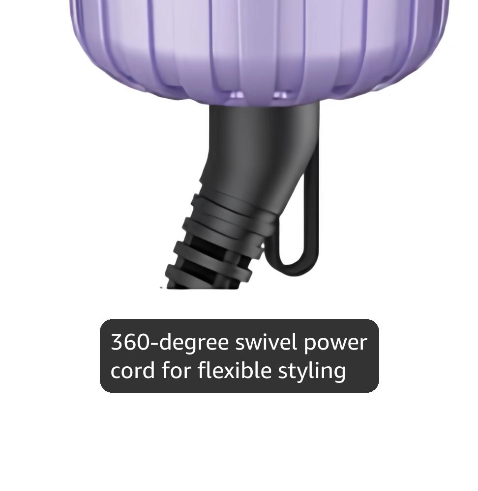 Hot Air Brush - 4 Heat & Speed Modes 1200W