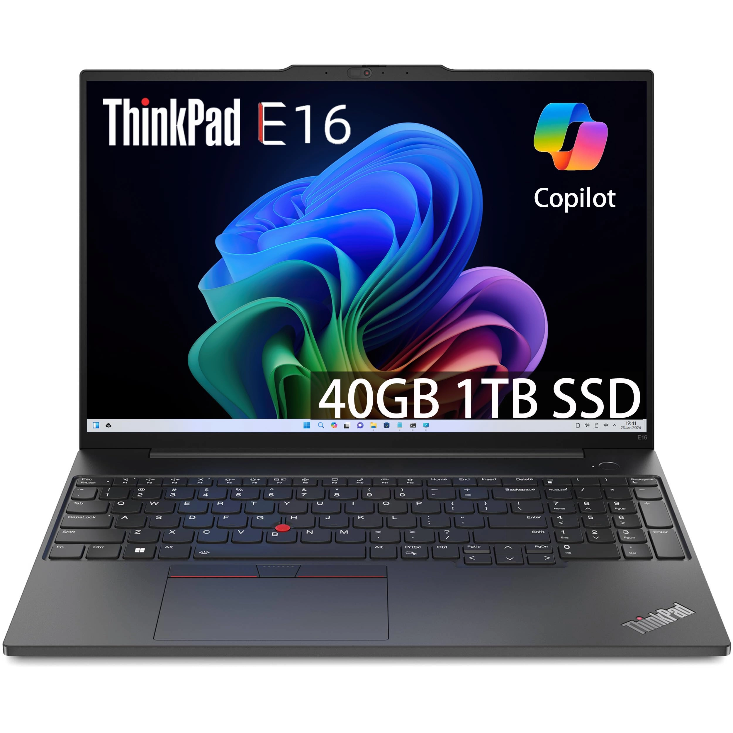 ThinkPad E16 - 16'' Ryzen 5 7530U 40GB DDR4 1TB SSD