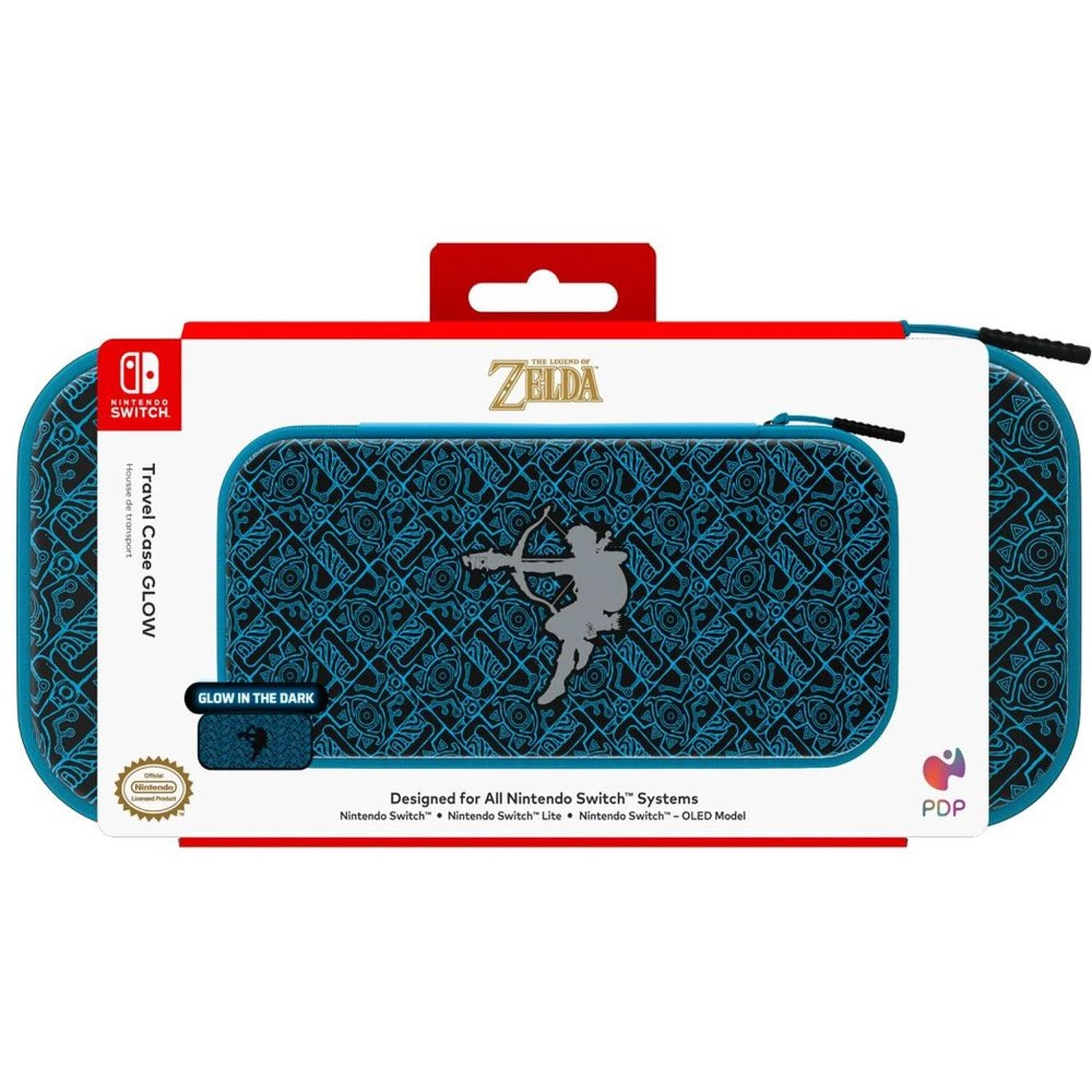 Sheikah Shoot Travel Case - Glow In The Dark Multicolour