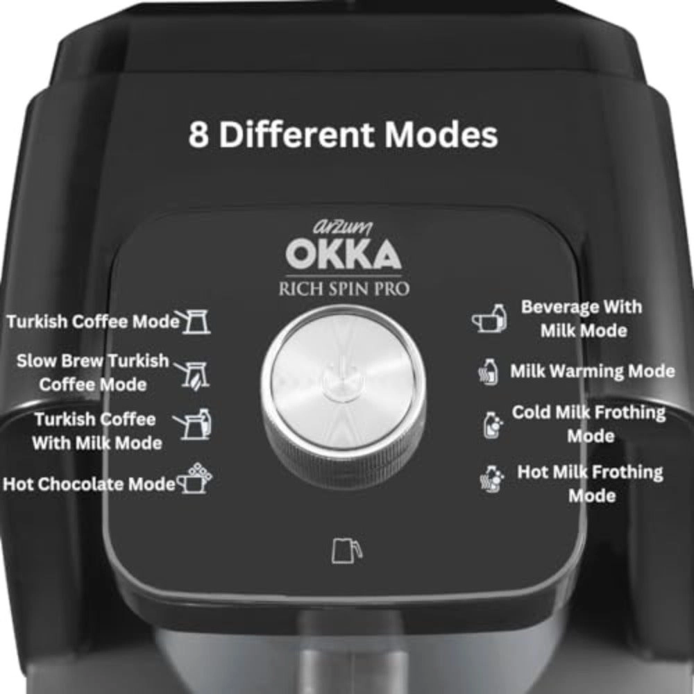 Turkish Coffee Maker - 800W 5 Cups Automatic Shut-Off