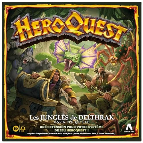HeroQuest: Delthrak Jungle Quest Pack (French)