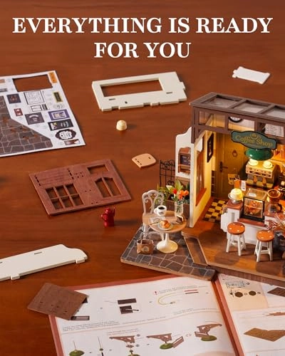 DIY Miniature House Kit - Hong Kong Bites Cafe