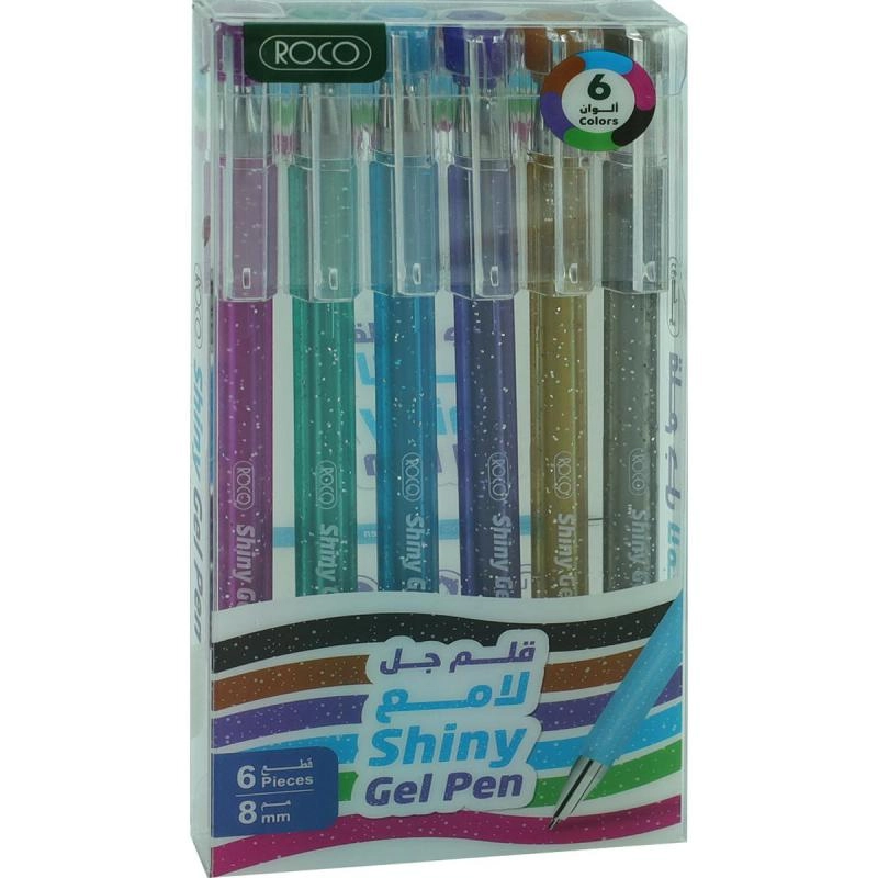 Gel Ink Pen - 8 Pens 0.5 mm