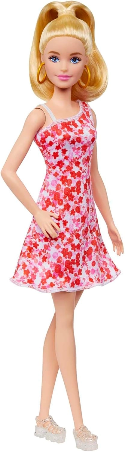 Barbie Fashionistas - Blonde Distorted Dot Dress Ages 3+
