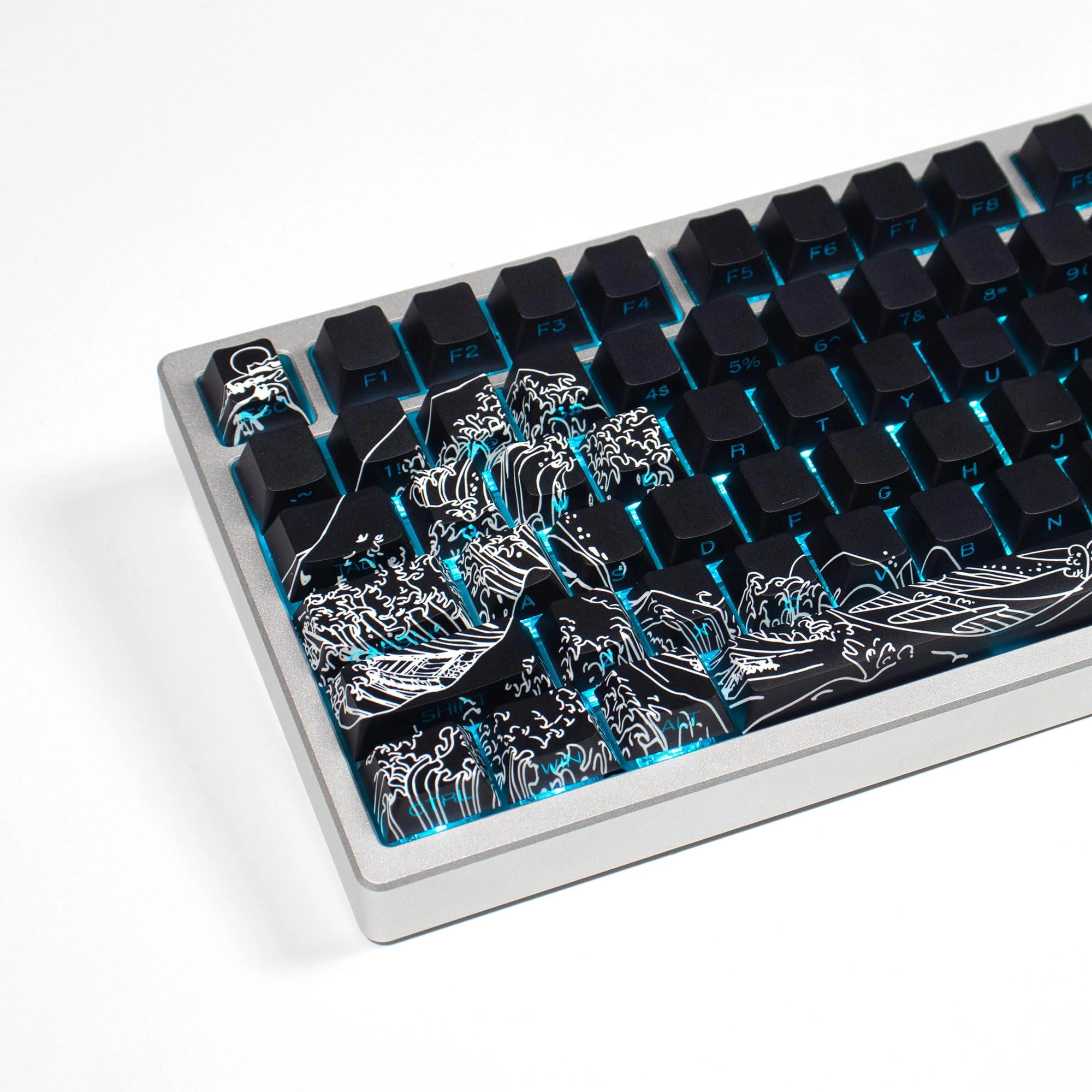 Shine Through Keycaps - Bluetooth