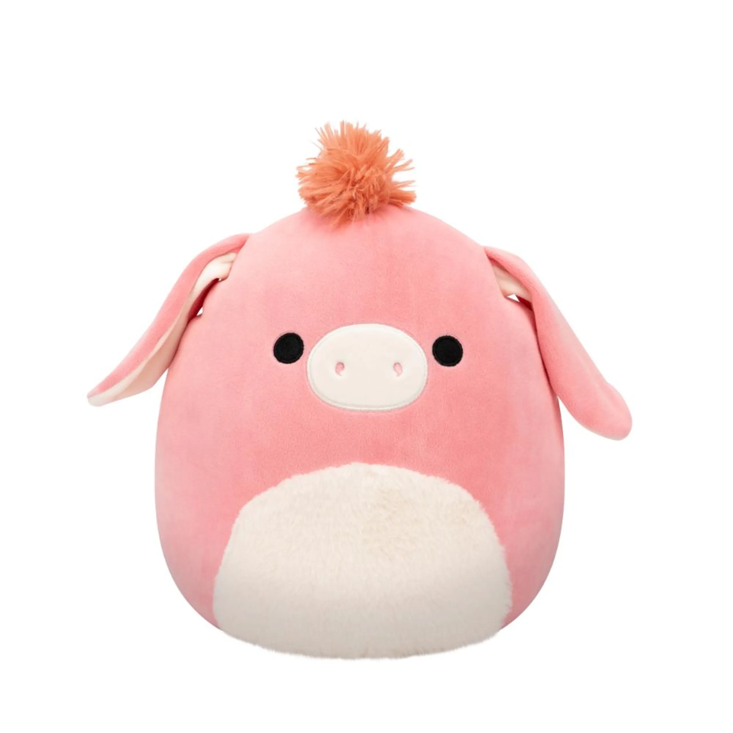 Squishmallows Maudie Donkey - 30 cm Fuzzy Belly Pink Plush