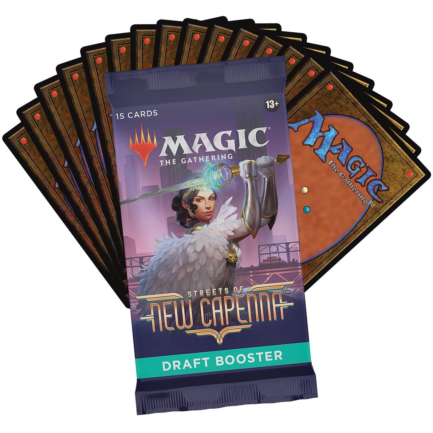 Streets of New Capenna Draft Booster - 36 Packs 541pcs + Box Topper - Foil