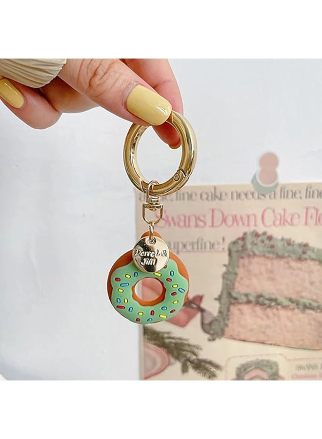 2 Pack Silicone AirTag Case - Cute Donut Design