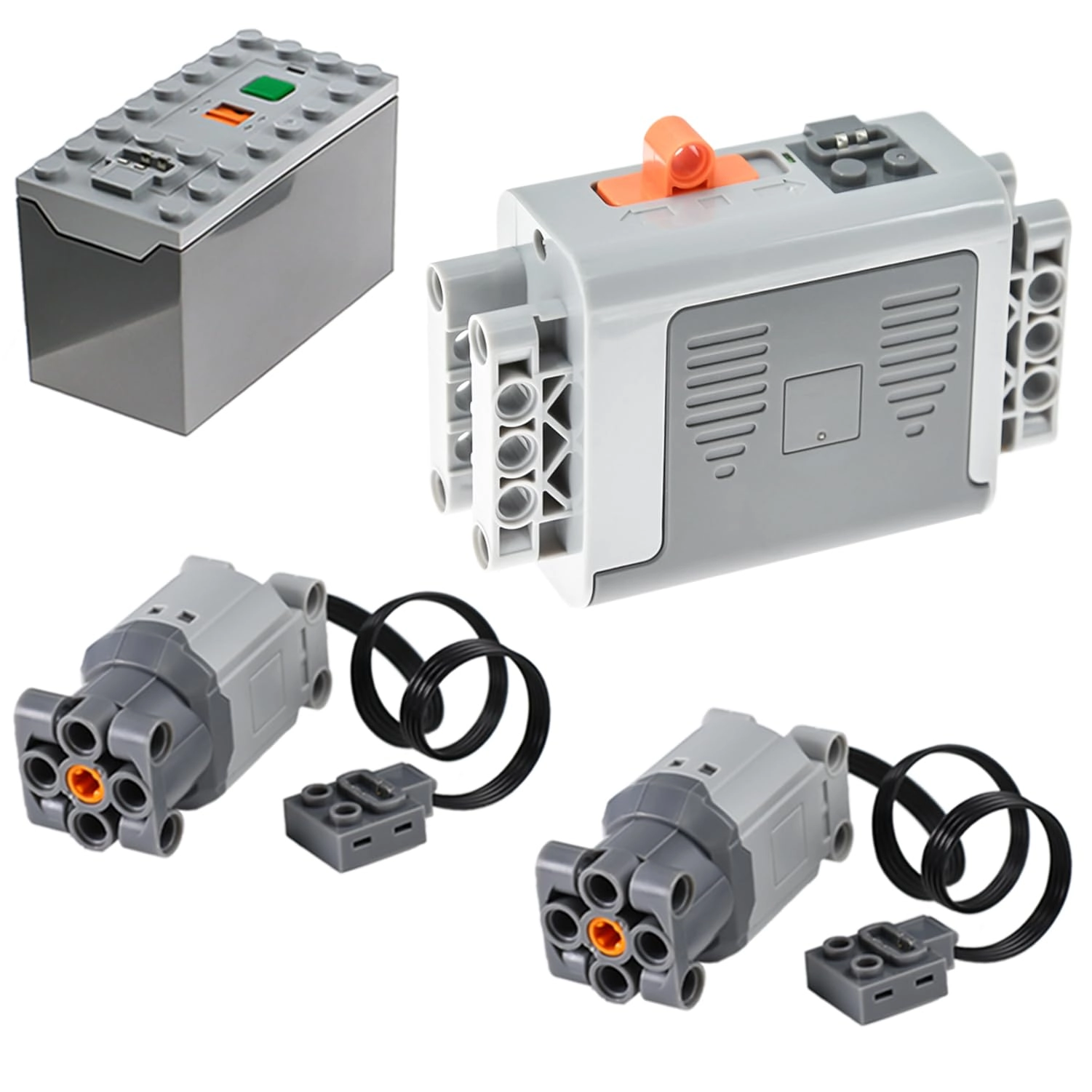 AUSEM L Motor + AA Battery Box + AAA Battery Box - 4 pcs